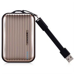 Momax iPower Go Mini 商务版旅行箱移动电源 8400mAh潮流金，随行的能量守护者