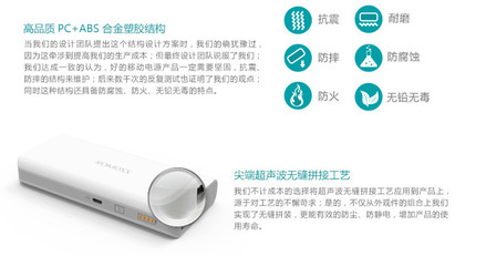 批发优选 ROMOSS罗马仕10400毫安双USB输出移动电源解析